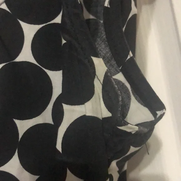 Motherhood maternity ladies dotted dress. - Picture 8 of 14